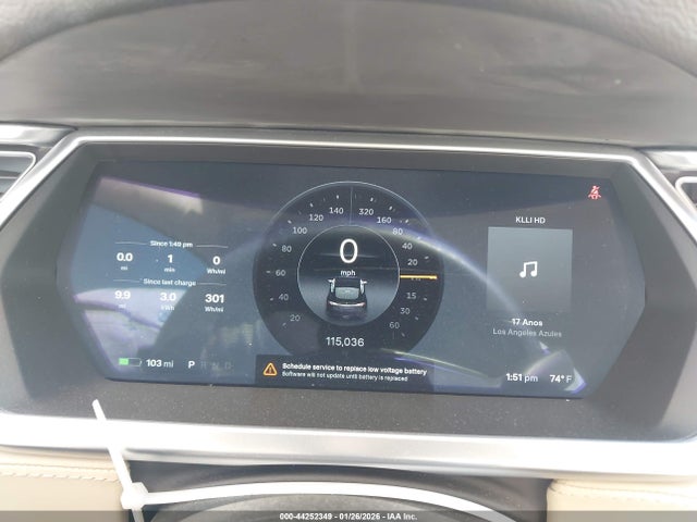 2014 TESLA MODEL S 5YJSA1H10EFP30525 Photo 6