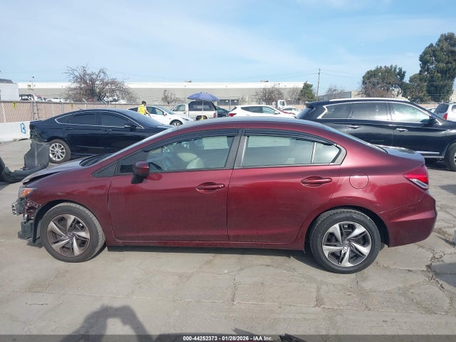 2014 Honda Civic Lx მანქანა იყიდება აუქციონზე, vin: 19XFB2F55EE251145, აუქციონის ნომერი: 44252373