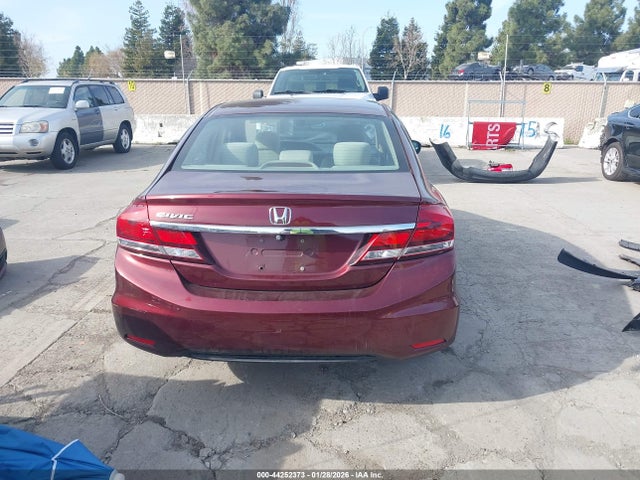 2014 Honda Civic Lx მანქანა იყიდება აუქციონზე, vin: 19XFB2F55EE251145, აუქციონის ნომერი: 44252373