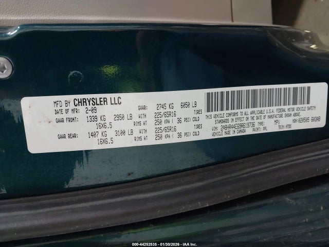 2009 CHRYSLER TOWN & COUNTRY 2A8HR44E69R619736 Photo 8