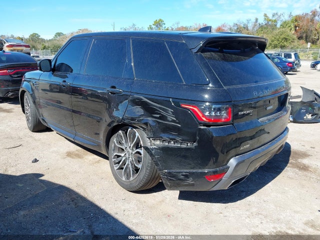 2022 LAND ROVER RANGE ROVER SPORT SALWR2SU1NA218258 Photo 2