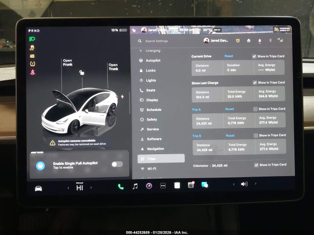 Aukcja sprzedaży 2023 Tesla Model 3 Rear-wheel Drive, vin: 5YJ3E1EA3PF548866, numer aukcji: 44252689