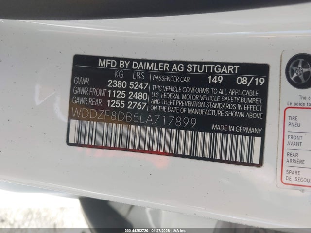 Mercedes-Benz E 350 2020 WDDZF8DB5LA717899 Image 9
