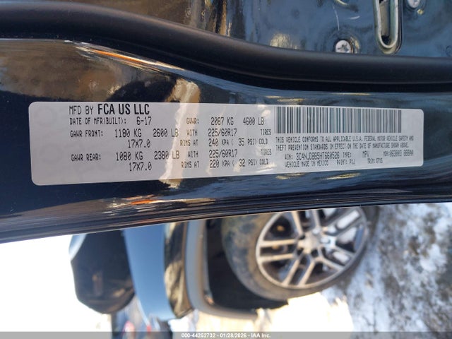 2017 JEEP NEW COMPASS 3C4NJDBB5HT660526 Photo 8