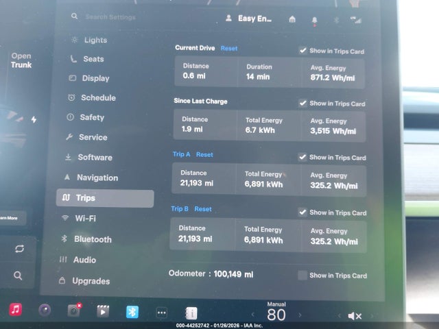 44252742 :رقم المزاد ، 5YJYGDEE1MF070396 vin ، 2021 Tesla Model Y Long Range Dual Motor All-wheel Drive مزاد بيع