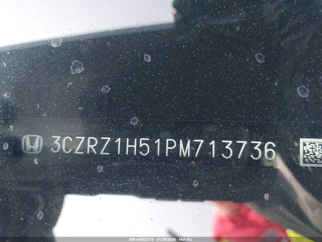 3CZRZ1H51PM713736 Honda Hr-v 2wd Sport