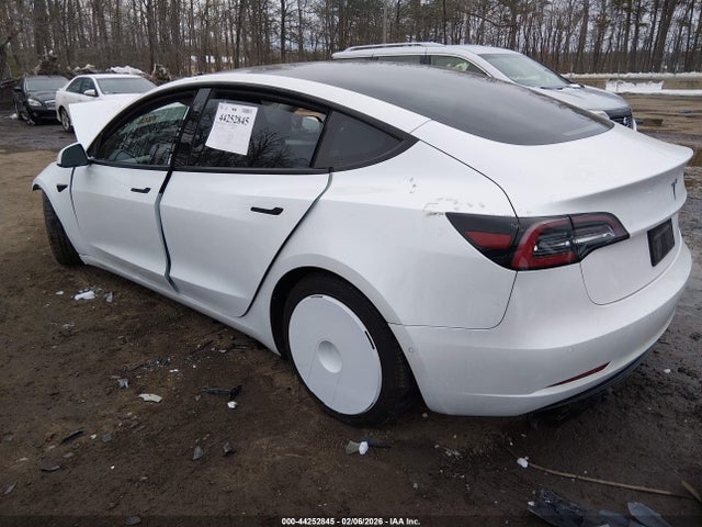 Aukcja sprzedaży 2021 Tesla Model 3 Standard Range Plus Rear-wheel Drive, vin: 5YJ3E1EA2MF087848, numer aukcji: 44252845