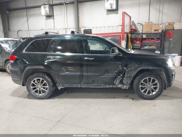 Продажа на аукционе авто 2014 Jeep Grand Cherokee Limited, vin: 1C4RJFBG1EC501096, номер лота: 44252860