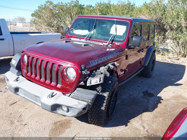 1C4HJXDG7MW648101 Jeep Wrangler Unlimited Islander 4x4