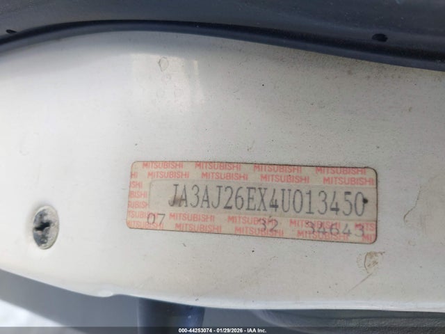 2004 MITSUBISHI LANCER JA3AJ26EX4U013450 Photo 8