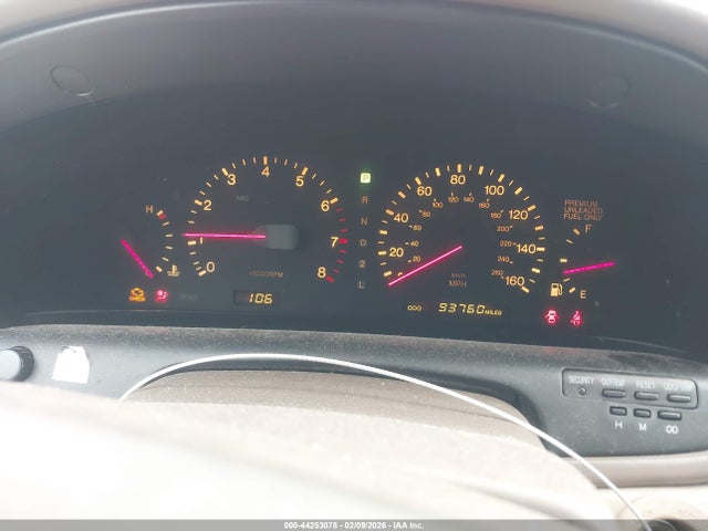 44253078 :رقم المزاد ، JT8CH32Y0T0051513 vin ، 1996 Lexus Sc 400 مزاد بيع