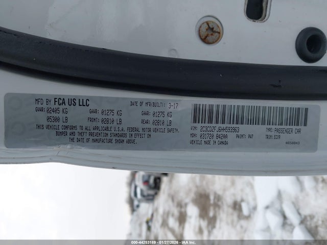 2017 DODGE CHALLENGER 2C3CDZFJ6HH593963 Photo 8