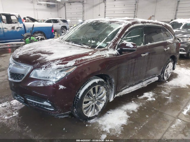 2014 ACURA MDX 5FRYD4H44EB007823 Photo 1