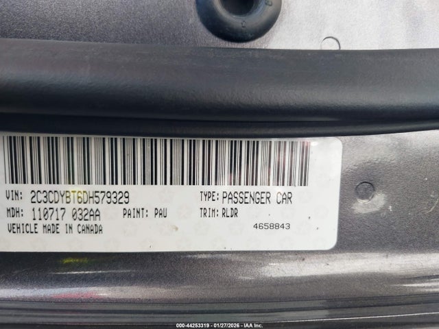 44253319 :رقم المزاد ، 2C3CDYBT6DH579329 vin ، 2013 Dodge Challenger R/t Classic مزاد بيع