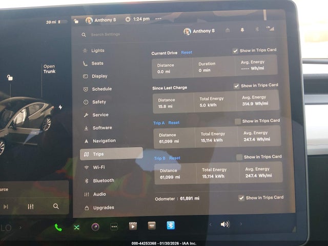 2019 TESLA MODEL 3 5YJ3E1EA5KF445019 Photo 6