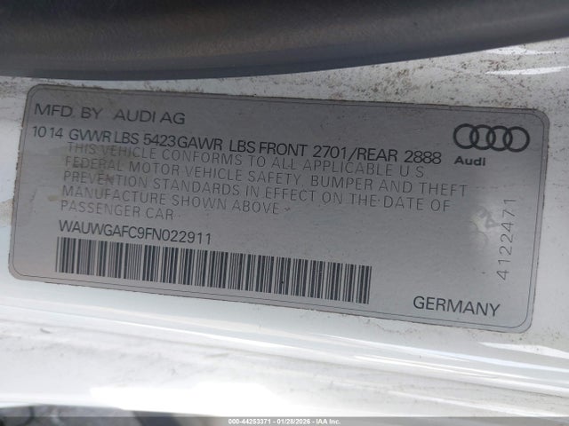 2015 AUDI A7 WAUWGAFC9FN022911 Photo 8