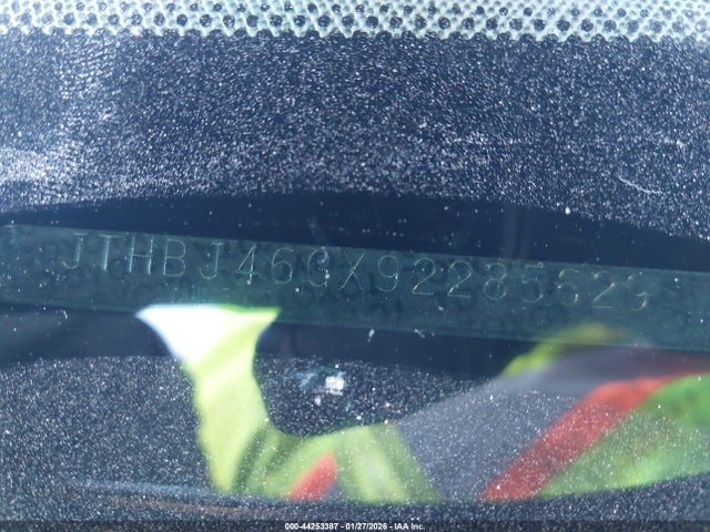 44253387 :رقم المزاد ، JTHBJ46GX92285629 vin ، 2009 Lexus Es 350 مزاد بيع