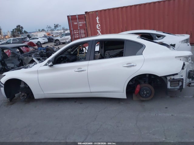 JN1FV7DPXMM850649 Infiniti Q50 Red Sport 400