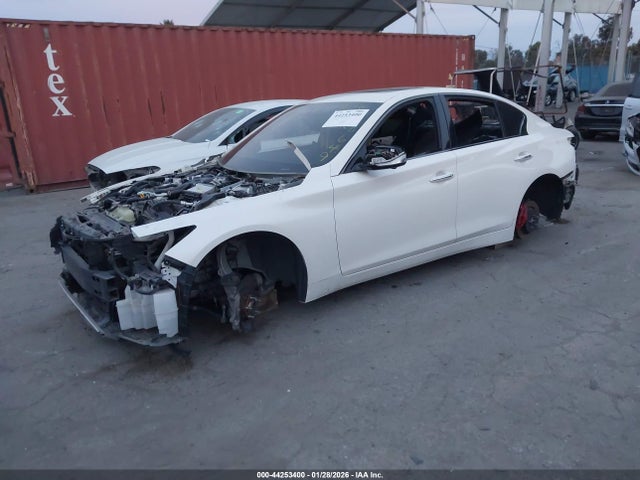 JN1FV7DPXMM850649 Infiniti Q50 Red Sport 400