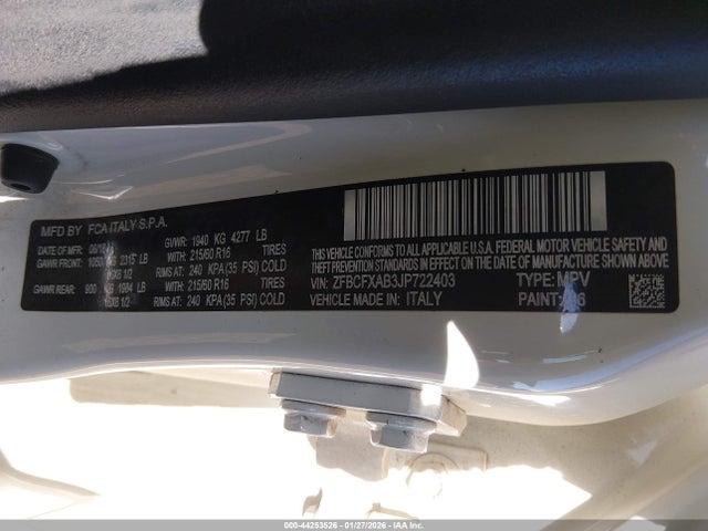 2018 FIAT 500X ZFBCFXAB3JP722403 Photo 8