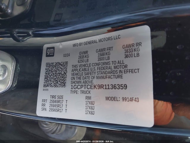Chevrolet Colorado 4wd Lt 2024 1GCPTCEK9R1136359 Image 9