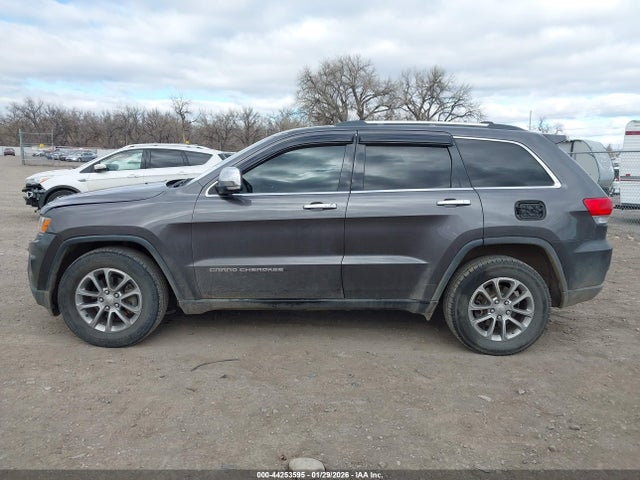 44253595 :رقم المزاد ، 1C4RJFBG0FC706717 vin ، 2015 Jeep Grand Cherokee Limited مزاد بيع