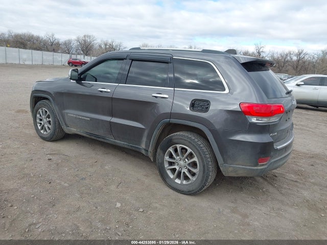 44253595 :رقم المزاد ، 1C4RJFBG0FC706717 vin ، 2015 Jeep Grand Cherokee Limited مزاد بيع