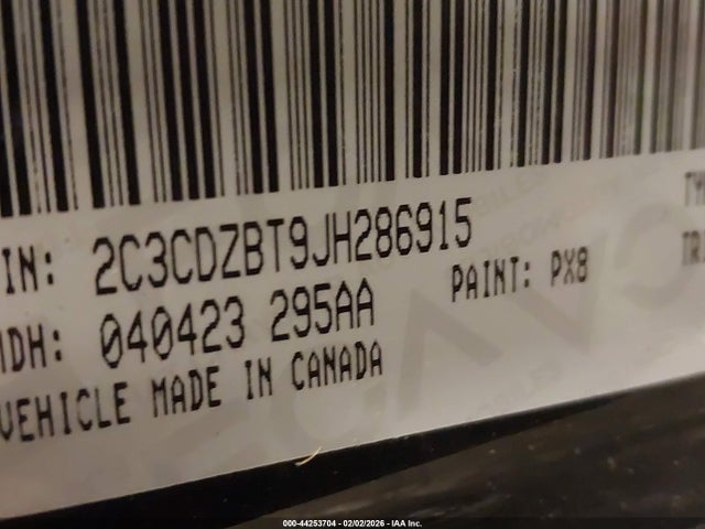 2018 DODGE CHALLENGER 2C3CDZBT9JH286915 Photo 8