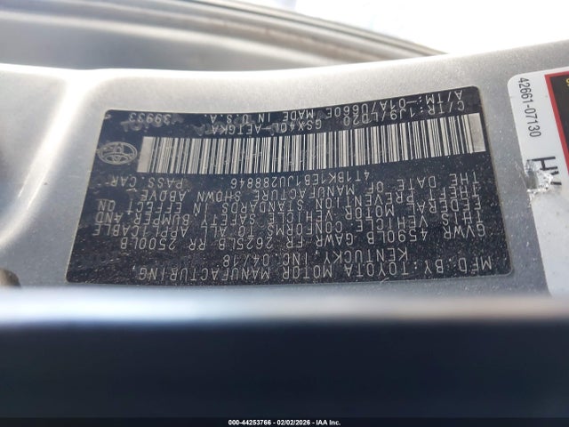2018 TOYOTA AVALON 4T1BK1EB1JU288846 Photo 8