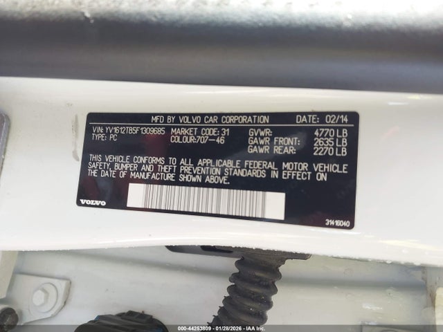 2015 VOLVO S60 YV1612TB5F1309685 Photo 8