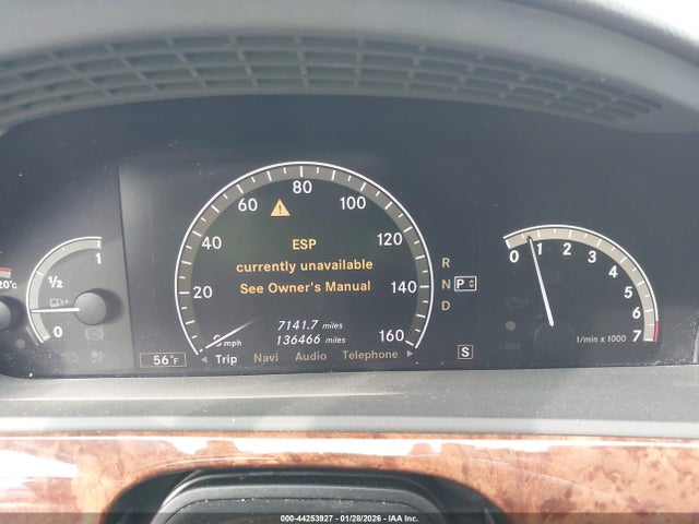 2009 MERCEDES-BENZ S 550 WDDNG86X49A256966 Photo 6