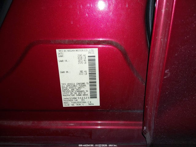 2022 NISSAN LEAF 1N4AZ1CV8NC551523 Photo 8