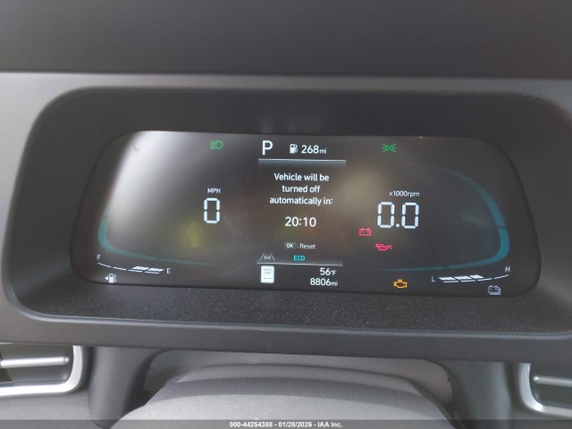 KMHLM4DJ0SU158793 Hyundai Elantra Hybrid Blue