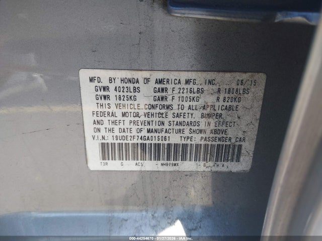 2016 ACURA ILX 19UDE2F74GA015061 Photo 8