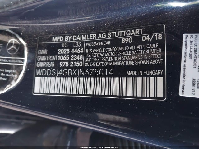 2018 MERCEDES-BENZ CLA 250 WDDSJ4GBXJN675014 Photo 8
