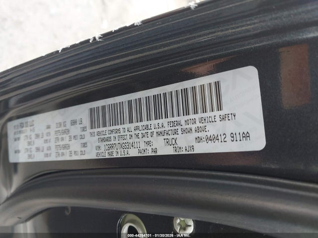 Auction sale of the 2016 Ram 1500 Sport, vin: 1C6RR7UTXGS314111, lot number: 44254701