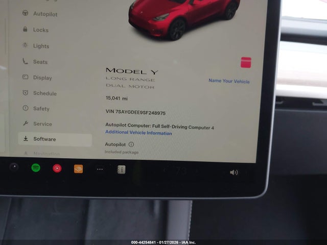 2025 TESLA MODEL Y 7SAYGDEE9SF248975 Photo 6