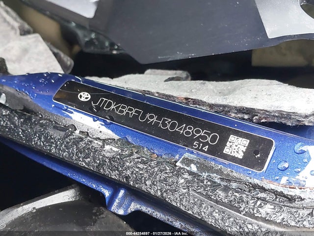 JTDKBRFU9H3048950 Toyota Prius Two