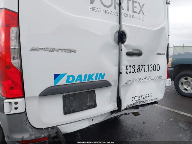 W1Y4DBHY6NT085262 Mercedes-Benz Sprinter 2500 Standard Roof I4 Diesel
