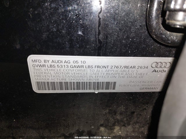 Продажа на аукционе авто 2011 Audi A6 3.0 Premium, vin: WAUFGAFB7BN000973, номер лота: 44255046