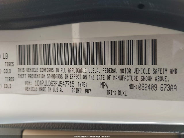 2015 JEEP CHEROKEE 1C4PJLDS3FW547715 Photo 8