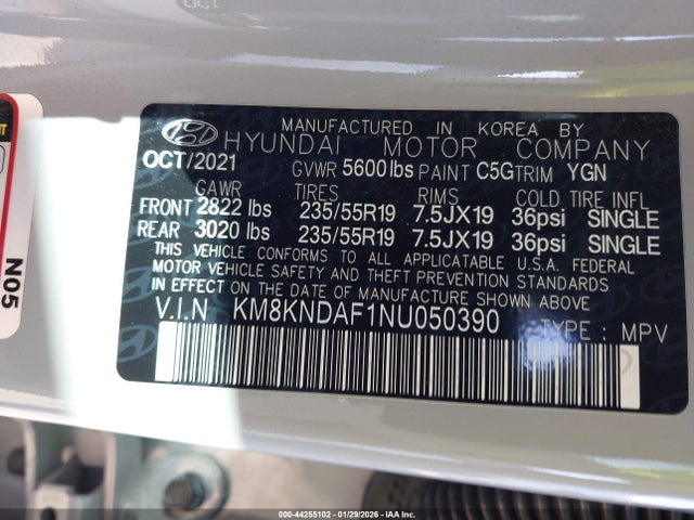 2022 HYUNDAI IONIQ 5 KM8KNDAF1NU050390 Photo 8