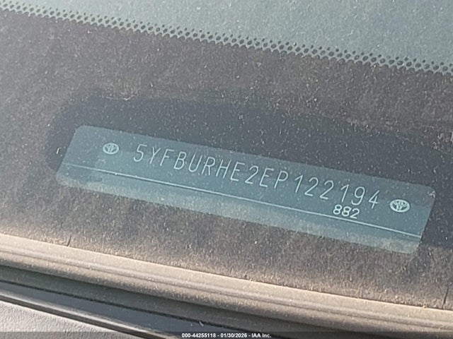 2014 TOYOTA COROLLA 5YFBURHE2EP122194 Photo 8