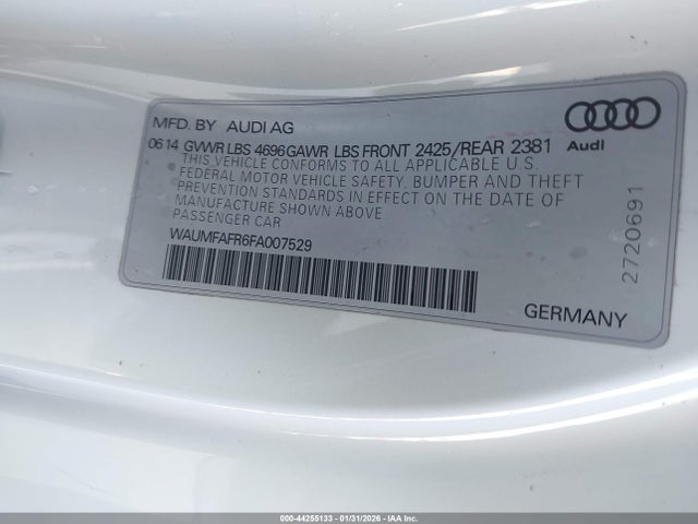 2015 AUDI A5 WAUMFAFR6FA007529 Photo 8