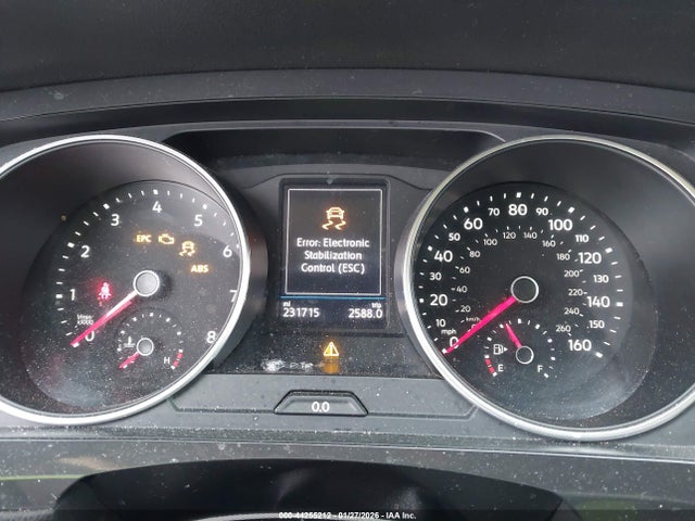 44255212 :رقم المزاد ، 3VV2B7AX0KM077766 vin ، 2019 Volkswagen Tiguan 2.0t Se/2.0t Sel/2.0t Sel R-line/2.0t Sel R-line Black مزاد بيع