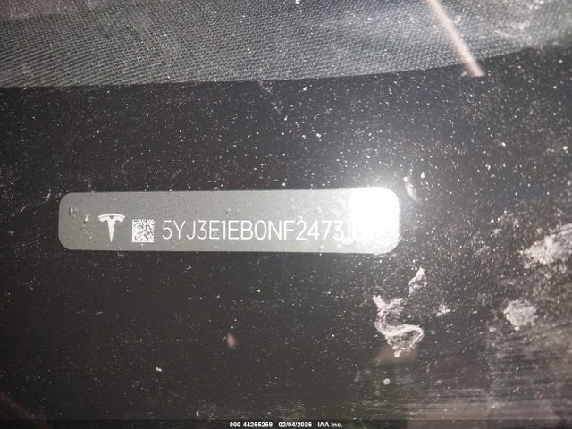 2022 TESLA MODEL 3 5YJ3E1EB0NF247316 Photo 8