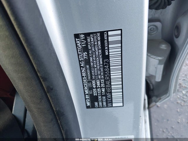 2020 MERCEDES-BENZ AMG C 43 W1KWF6EB4LR568473 Photo 8