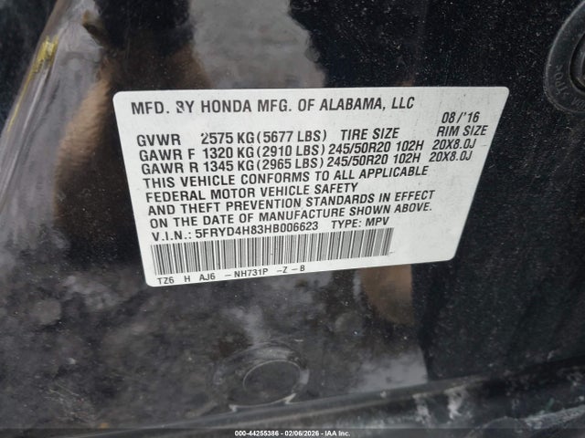 2017 ACURA MDX 5FRYD4H83HB006623 Photo 8