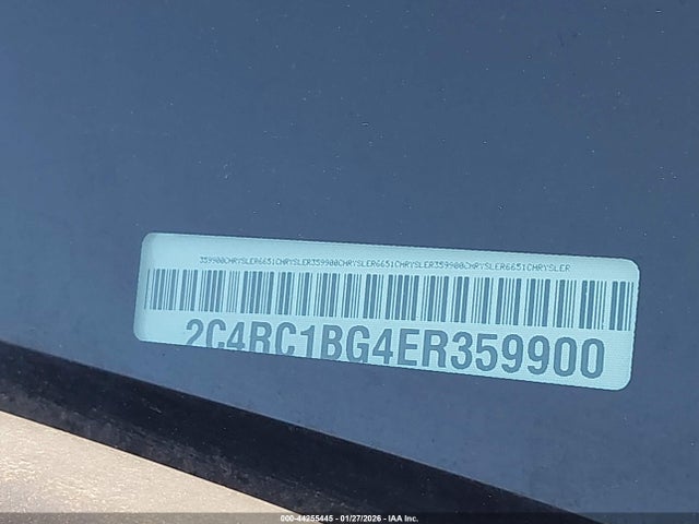 2014 CHRYSLER TOWN & COUNTRY 2C4RC1BG4ER359900 Photo 8