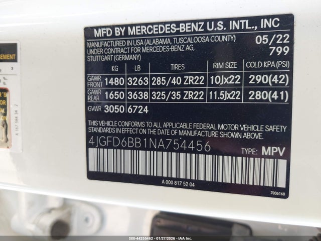 2022 MERCEDES-BENZ AMG GLE 53 COUPE 4JGFD6BB1NA754456 Photo 8